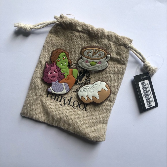 Fairyloot Legends & Lattes (croc) charms - Picture 1 of 5
